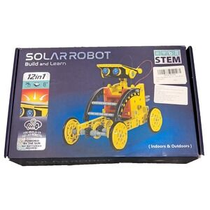 STEM 12-in-1 Solar Robot Kit Toys Building Experiment Engineering Robotics